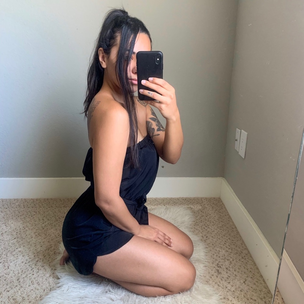 Forever 21 Black Romper